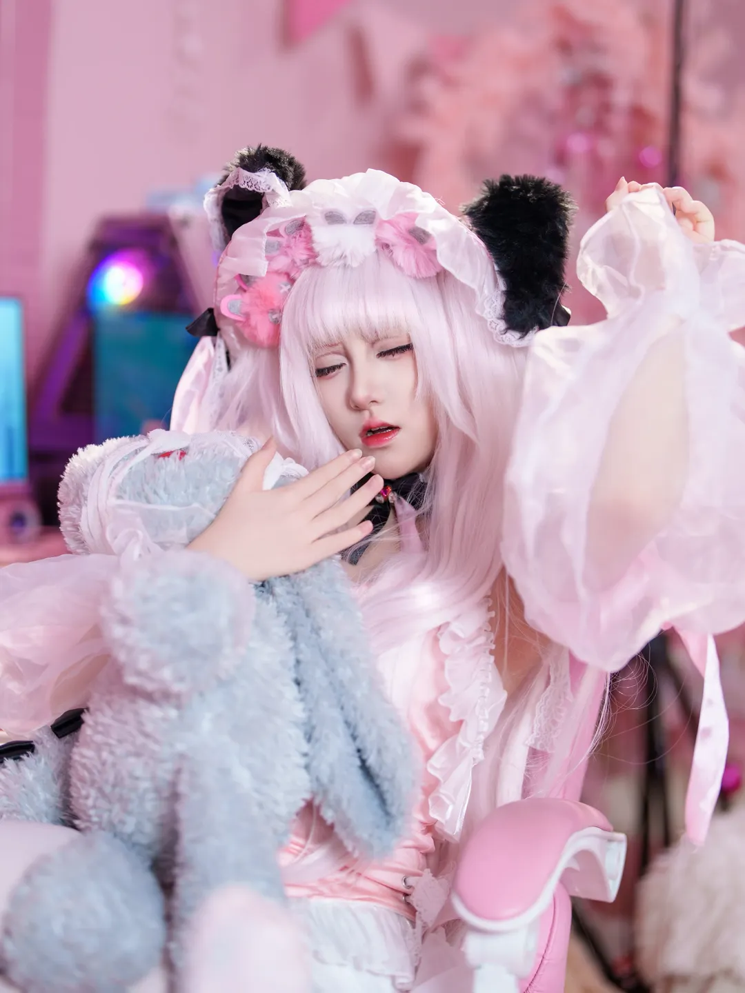 【哈尔福德cos】碧蓝航线里的兔女郎风格写真分享 - 第 3 张