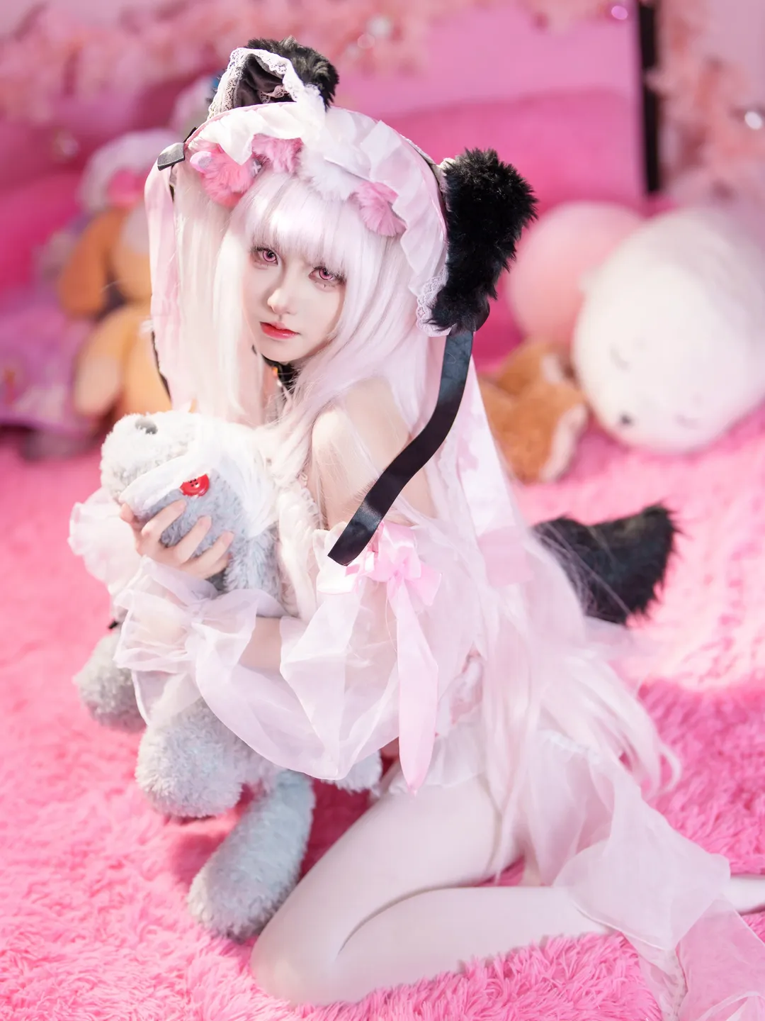 【哈尔福德cos】碧蓝航线里的兔女郎风格写真分享