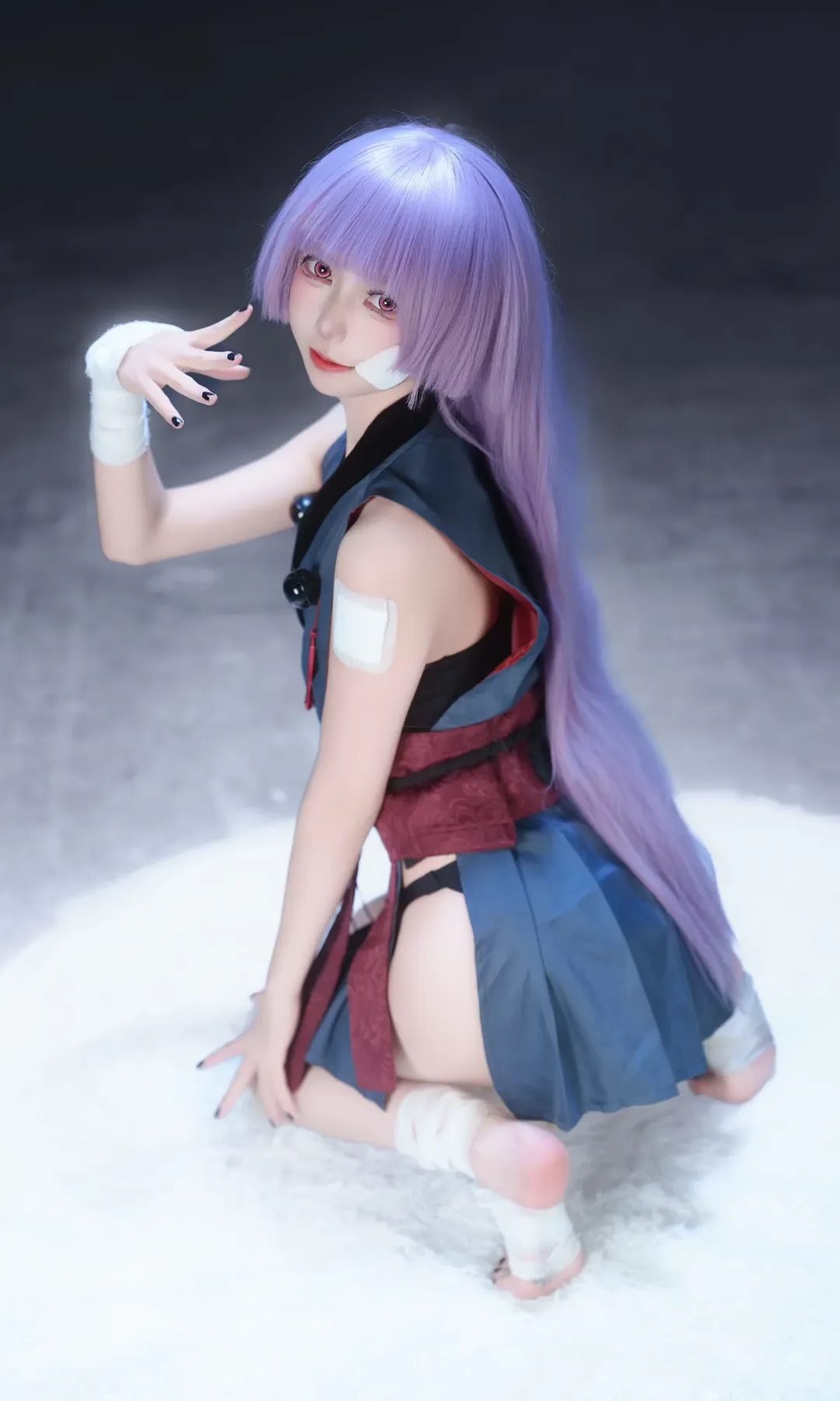 【箭吹シュロ コスプレ】ブルーアーカイブの軽装忍者の日常 - 2 枚目