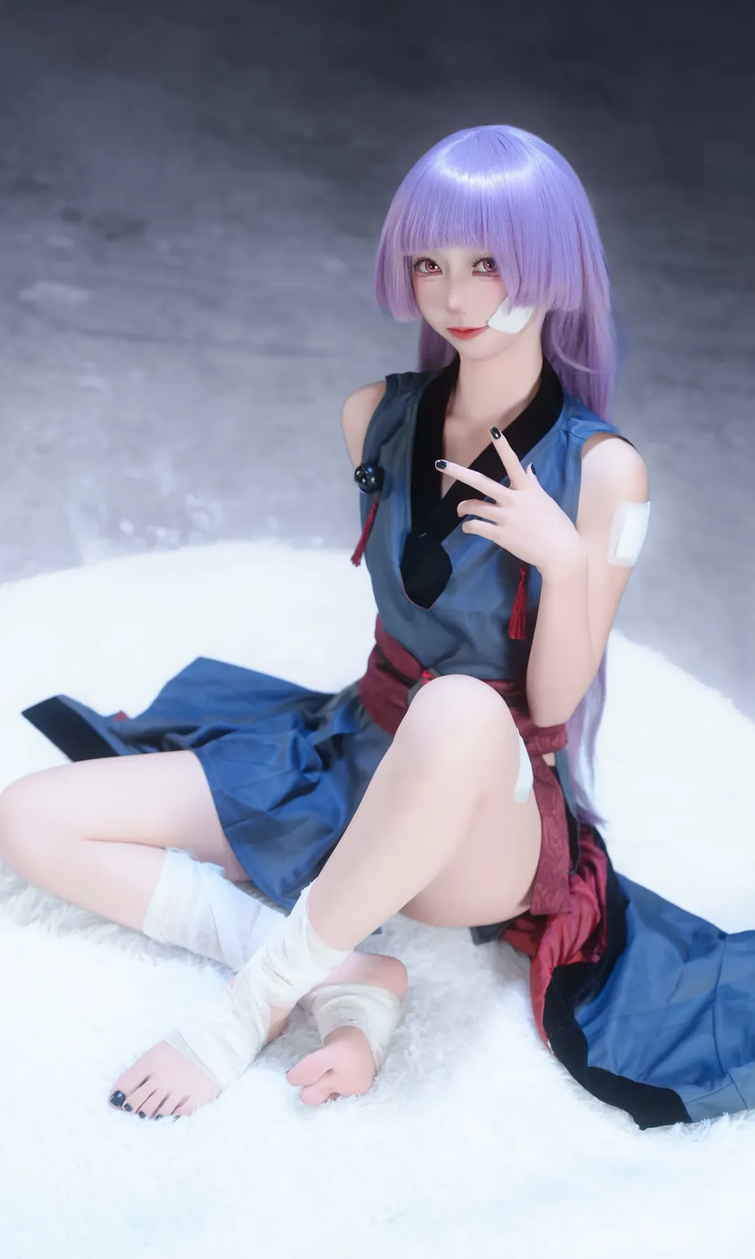 【箭吹シュロ コスプレ】ブルーアーカイブの軽装忍者の日常 - 3 枚目