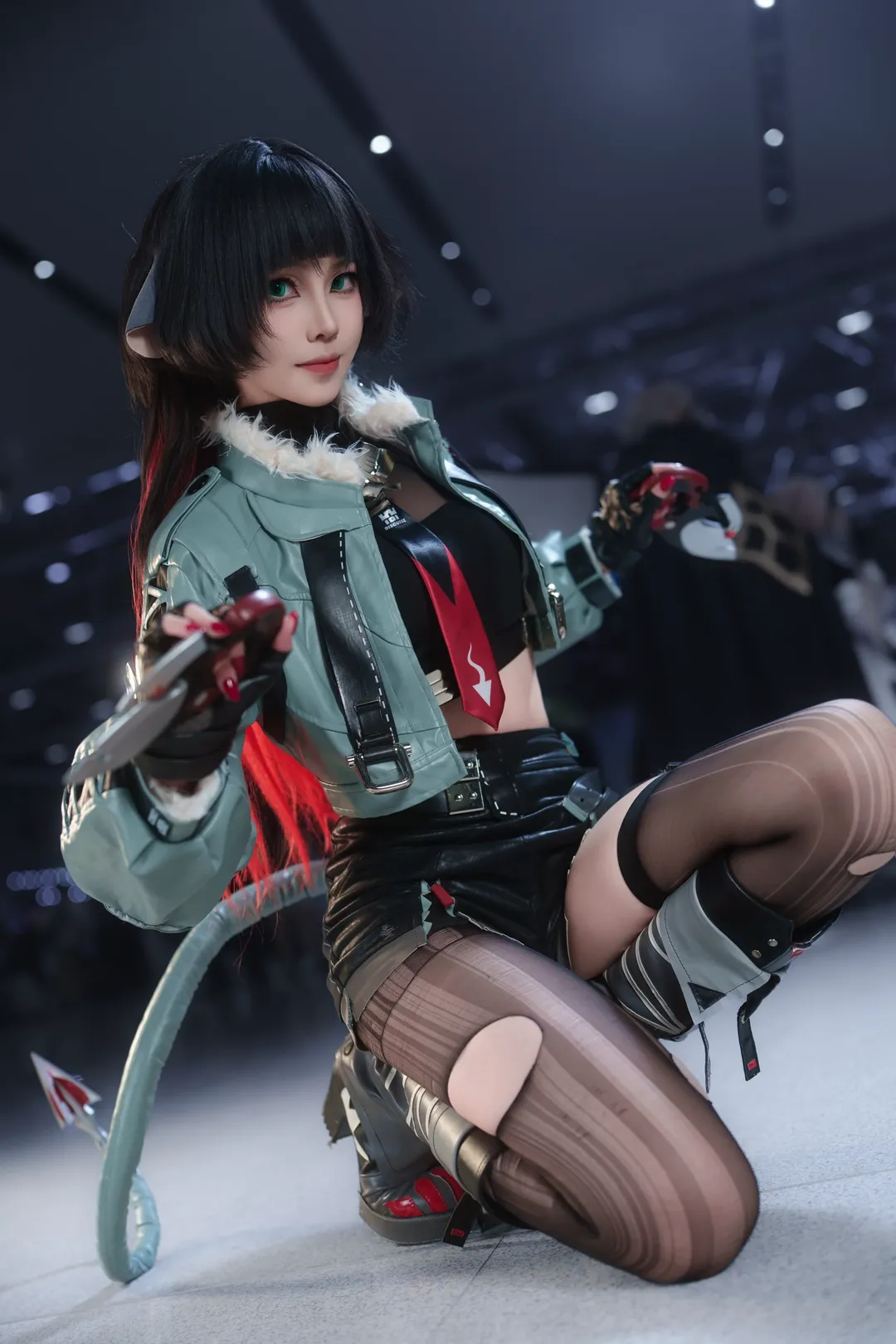 [Jane Doe cosplay] Zenless Zone Zero Hunter: Combat Style Cosplay Interpretation - Image 1
