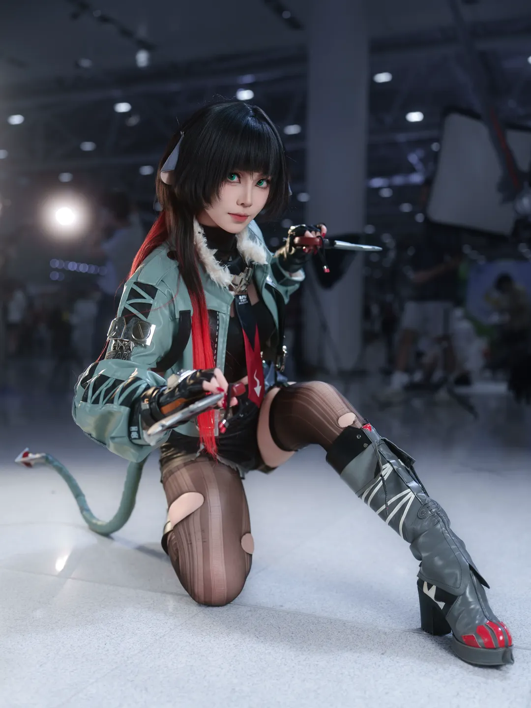 [Jane Doe cosplay] Zenless Zone Zero Hunter: Combat Style Cosplay Interpretation - Image 2