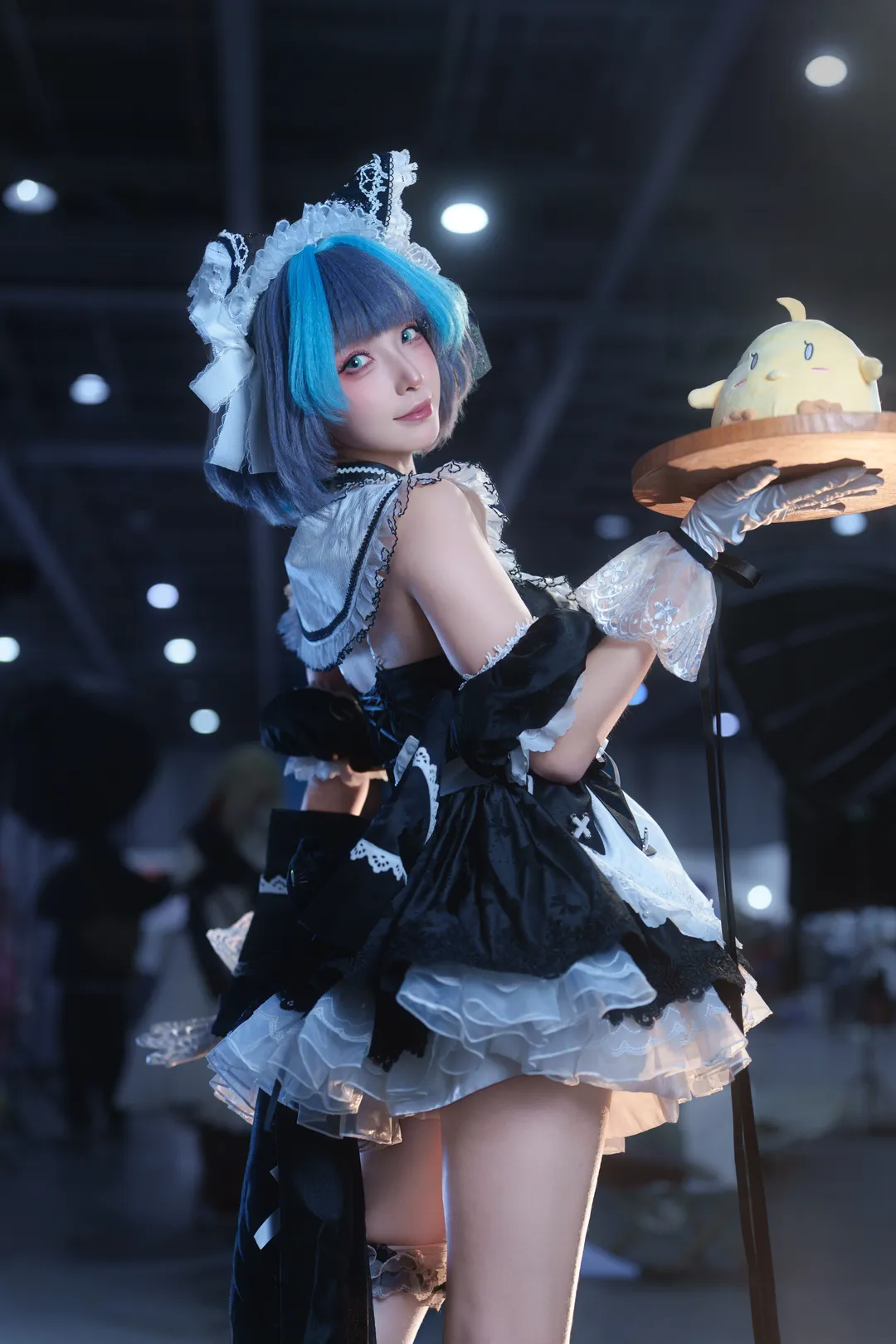 【柴郡cos】碧蓝航线，萤火虫漫展上的甜美猫娘女仆