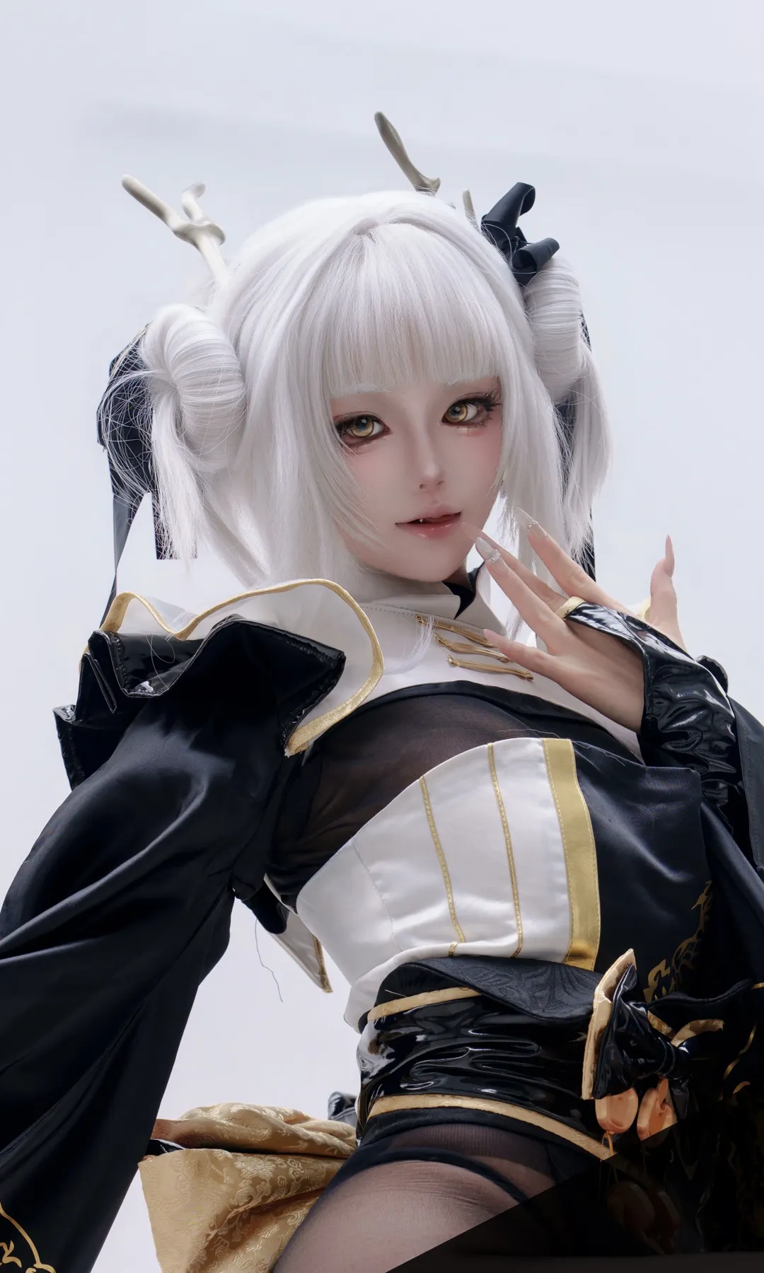 【白兔布兰儿cos】NIKKE胜利女神，白黑配色的精致演绎