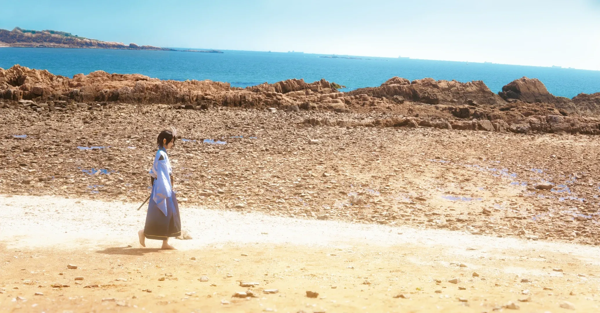 【大岳丸cos】礁石海岸与浪花，定格海风中的那一瞬 - 第 4 张