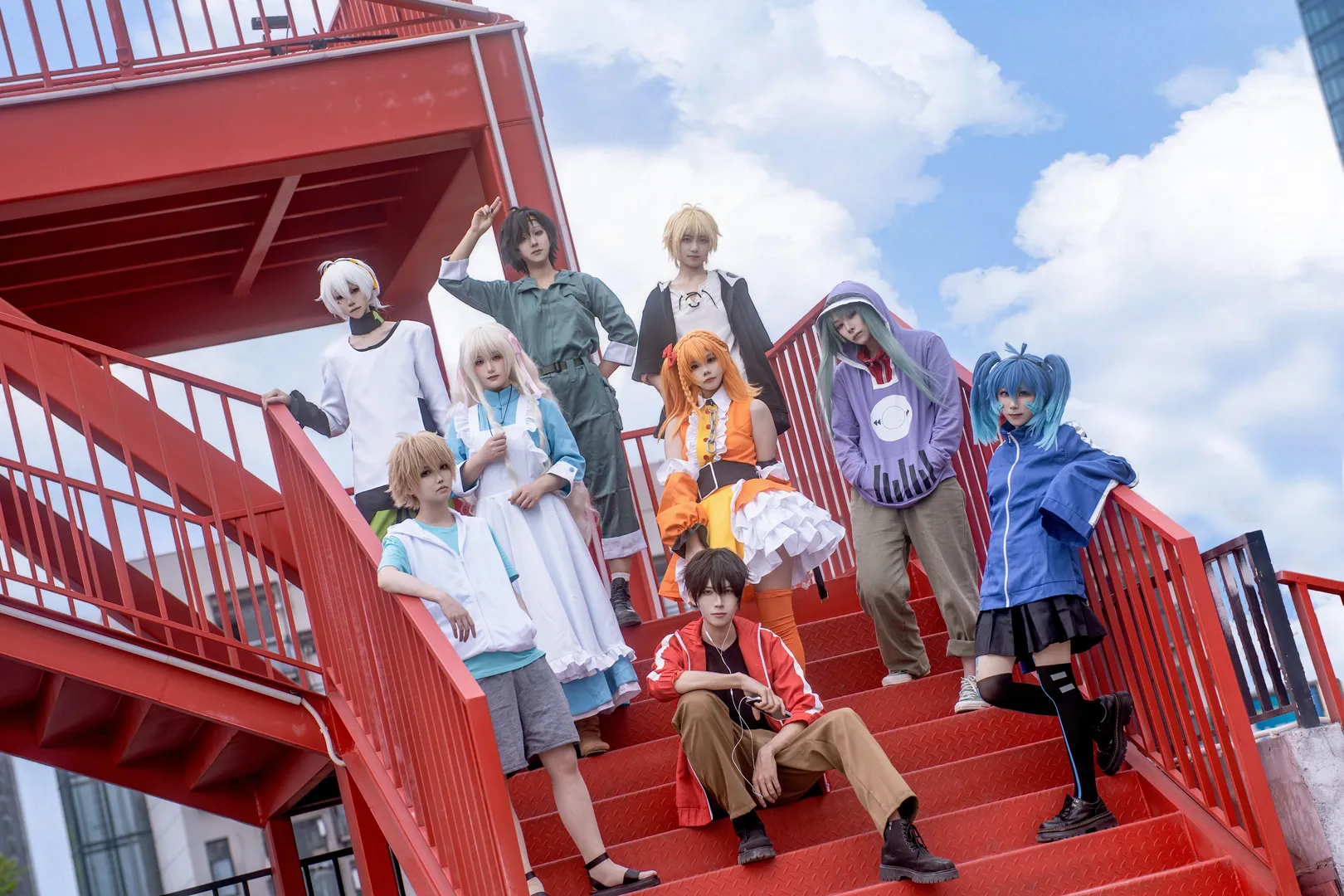 【Kano cos】《目隱都市的演繹者》紅橋天台團片記錄 - 第 3 張