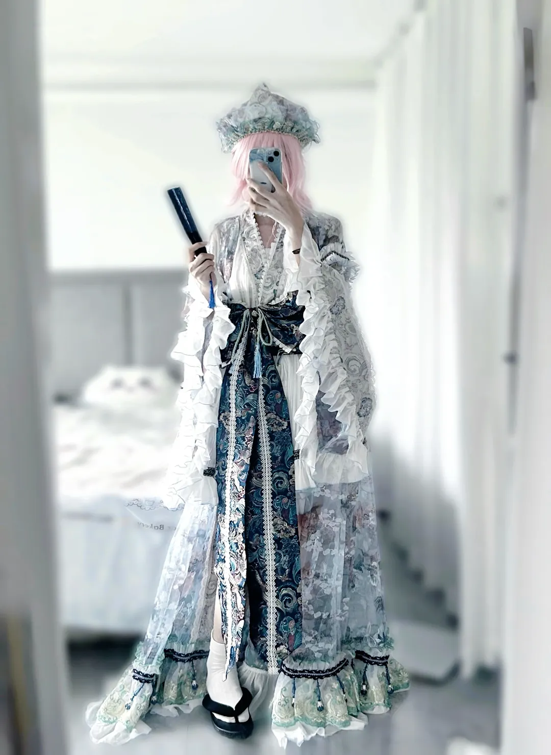 [Saigyouji Yuyuko Cosplay] This Gorgeous and Intricate Touhou Project Outfit Truly Tests Your Skills - Image 2