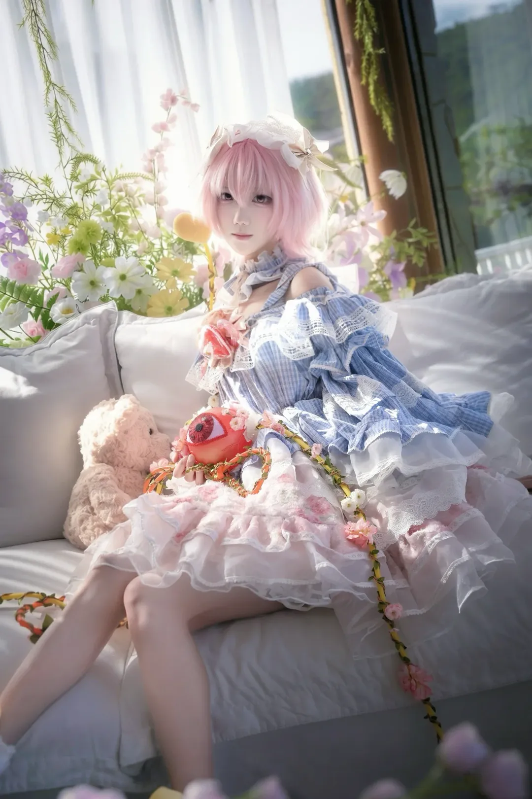 [Komeiji Satori cosplay] Perceived Heart, A Tranquil Afternoon Belonging to Satori - Image 3