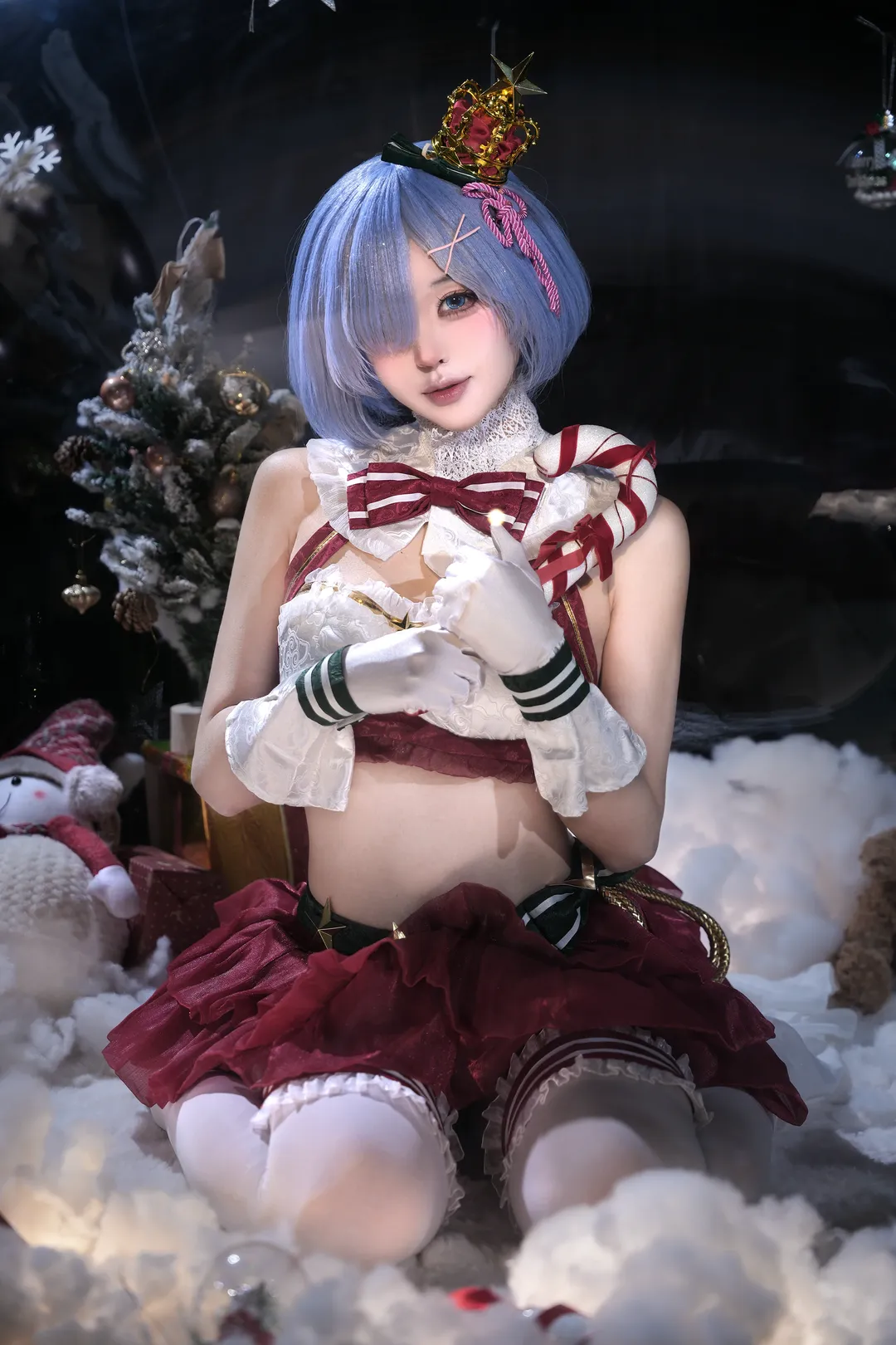 【蕾姆cos】水晶球内的圣诞少女，从零开始的异世界生活 - 第 4 张