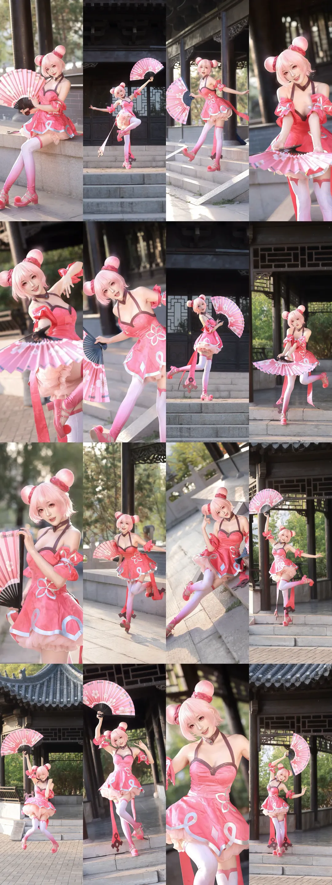 【小乔cos】王者荣耀原皮动态感动作分享 - 第 1 张