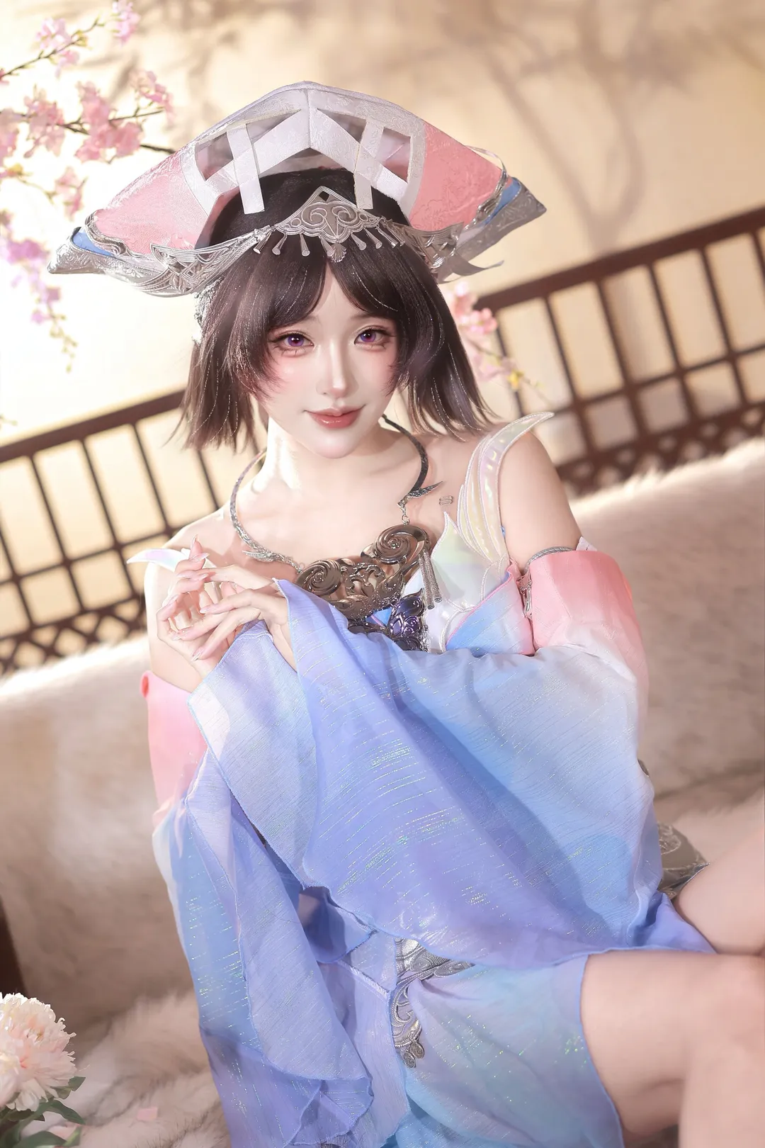 【西施乘鲤谣cos】王者荣耀里的梦幻水泽少女 - 第 1 张
