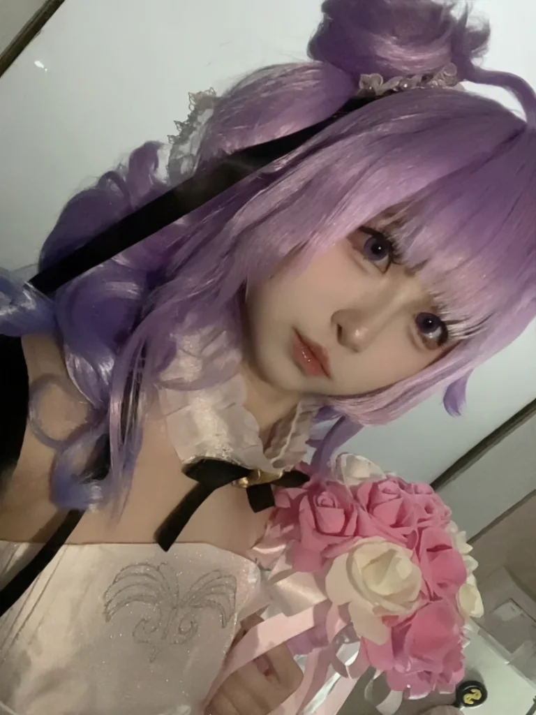 【独角兽cos】碧蓝航线的温柔一角，闪光灯下的糊糊氛围感