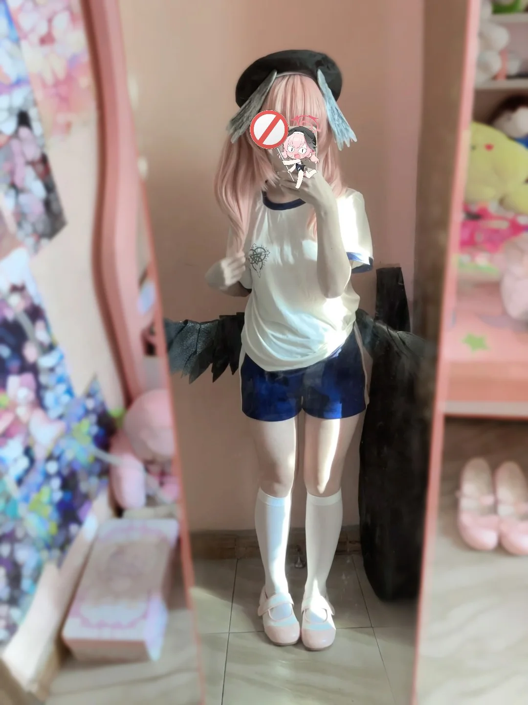 【下江小春cos】蔚蓝档案体操服造型还原尝试 - 第 1 张