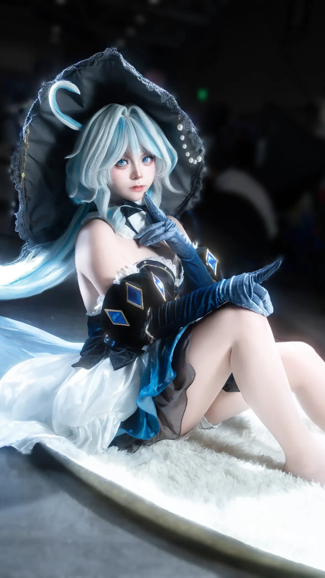 【芙宁娜cos】生日贺图，感谢守常老师的绝佳拍摄