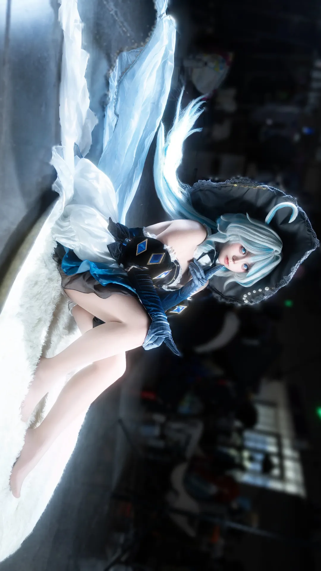 【芙宁娜cos】生日贺图，感谢守常老师的绝佳拍摄 - 第 2 张