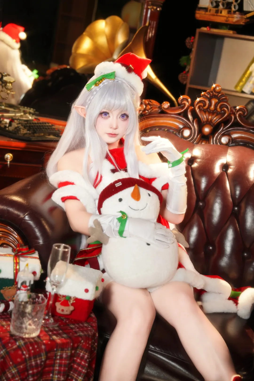 【爱蜜莉雅cos】冬日森林里的精灵，开启从零开始的异世界生活圣诞纪念 - 第 2 张