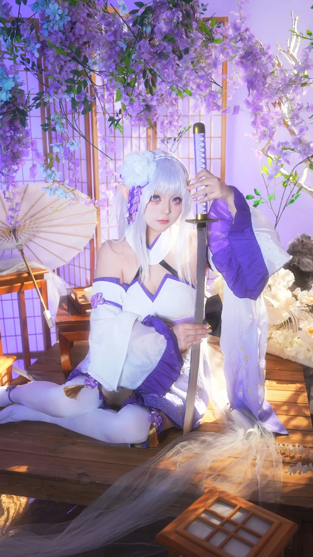 【爱蜜莉雅cos】从零开始的异世界生活，展现温柔与锐气的剑士时刻