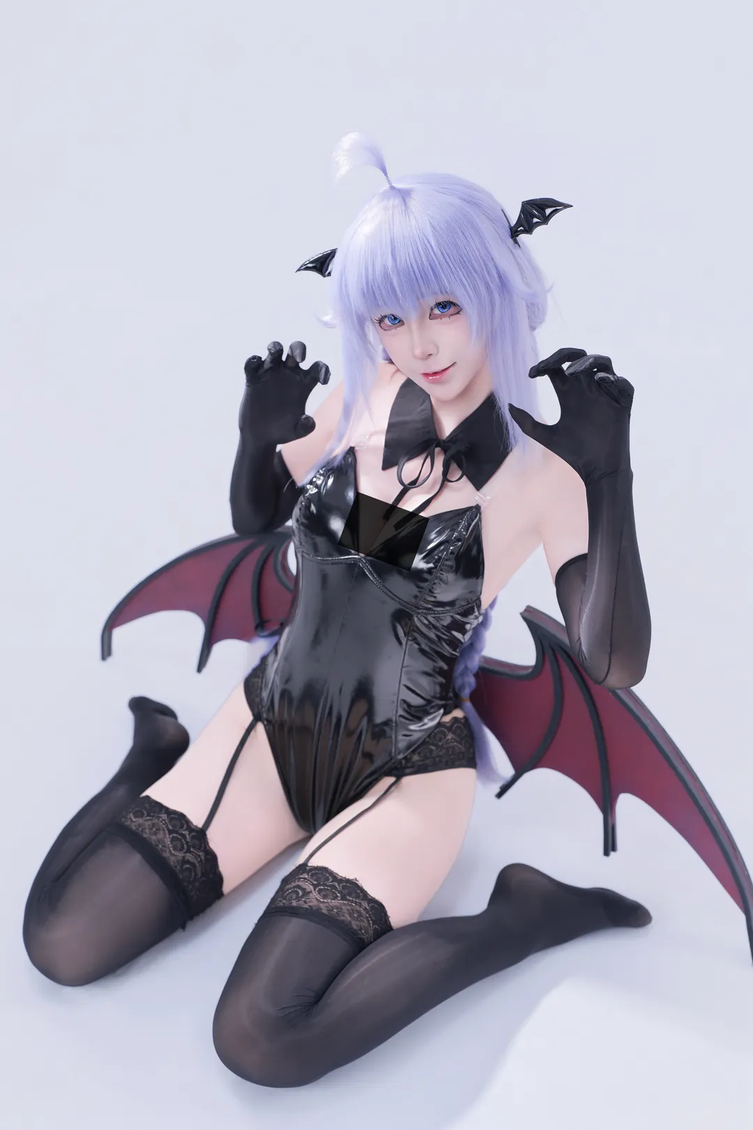 【洛琪希cos】无职转生蓝妈妈的小恶魔风格造型分享 - 第 2 张