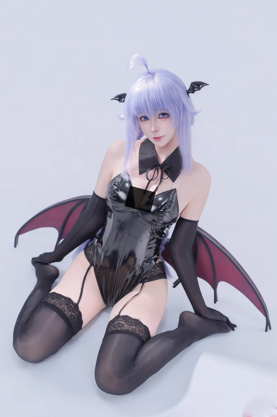 【洛琪希cos】无职转生蓝妈妈的小恶魔风格造型分享 - 第 3 张