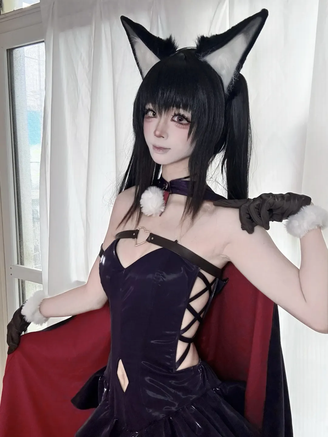 【時崎狂三 コスプレ】狂三の狼化スタイリングにおける衣装と表情の表現 - 2 枚目