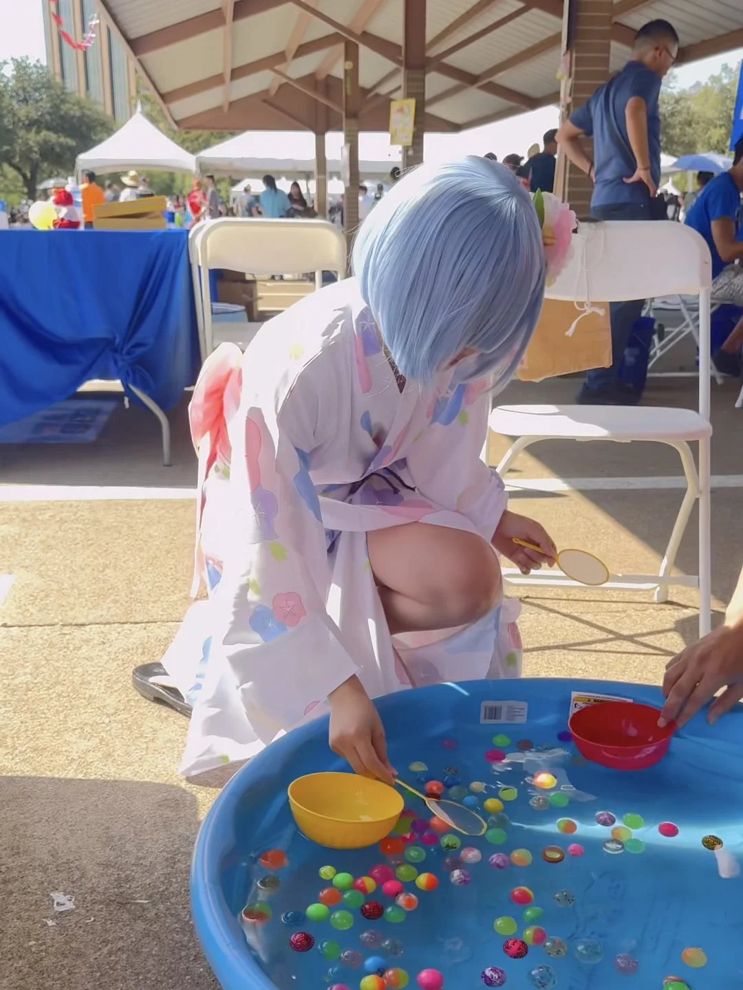 【蕾姆cos】秋日祭的浴衣少女，从零开始的异世界生活 - 第 3 张