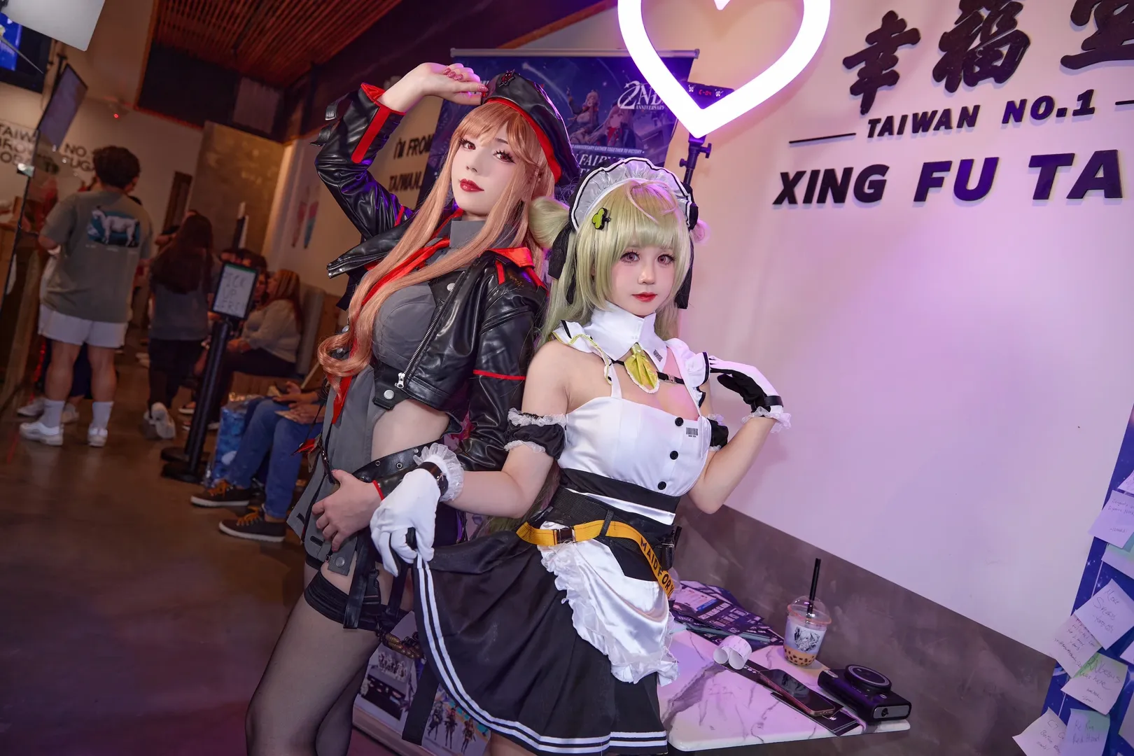 【Souda cosplay】Goddess of Victory: Nikke Maid Outfit: Energetic Afternoon Milk Tea Moments - Image 3