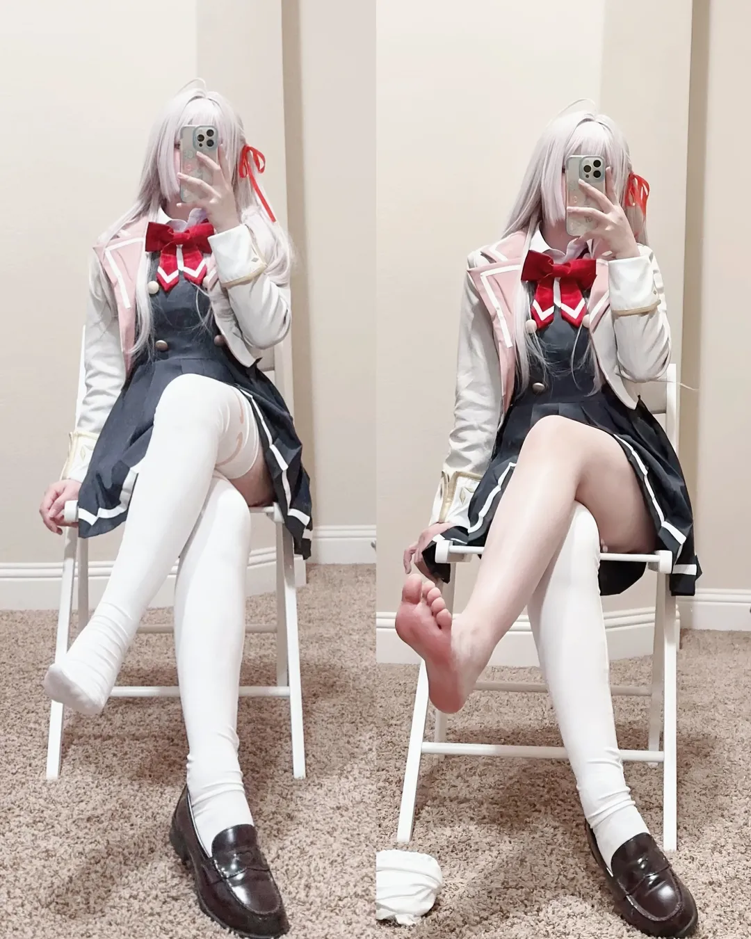 【艾莉cos】三套造型演绎不时轻声地以俄语遮羞的邻座艾莉同学