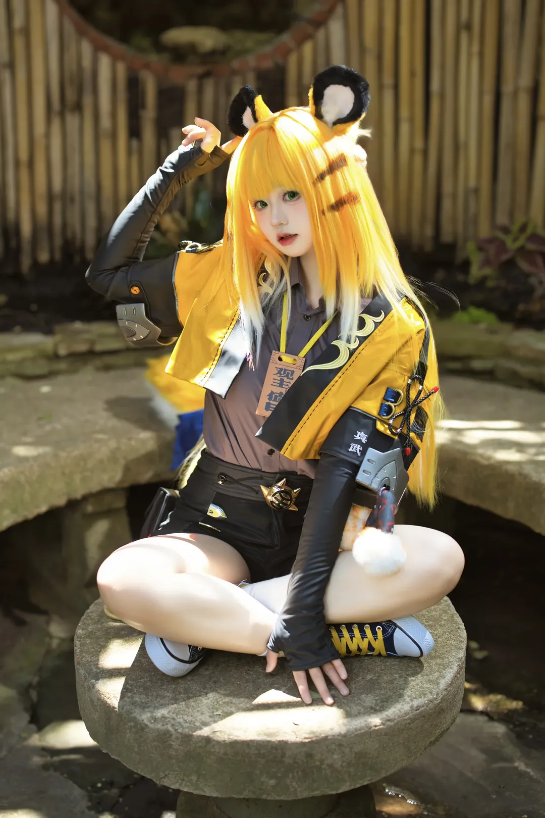 【橘福福コスプレ】猛虎下山、元気いっぱい！ - 2 枚目