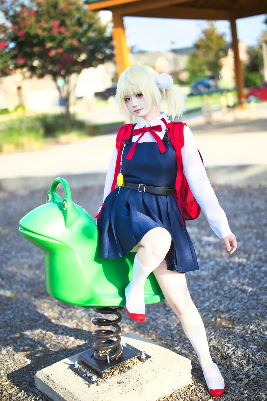 【Shigure Ui cosplay】Loli God's Outdoor Amusement Park Photoshoot - Image 1