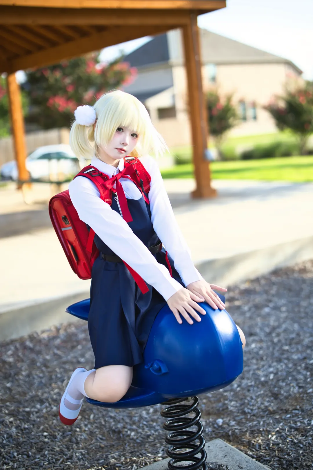 【Shigure Ui cosplay】Loli God's Outdoor Amusement Park Photoshoot - Image 2