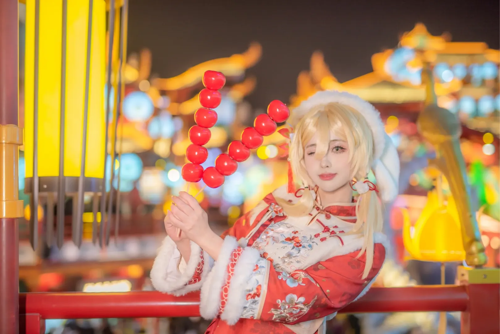 【荧cos】青岛的国风灯会夜景太有海灯节氛围了 - 第 5 张