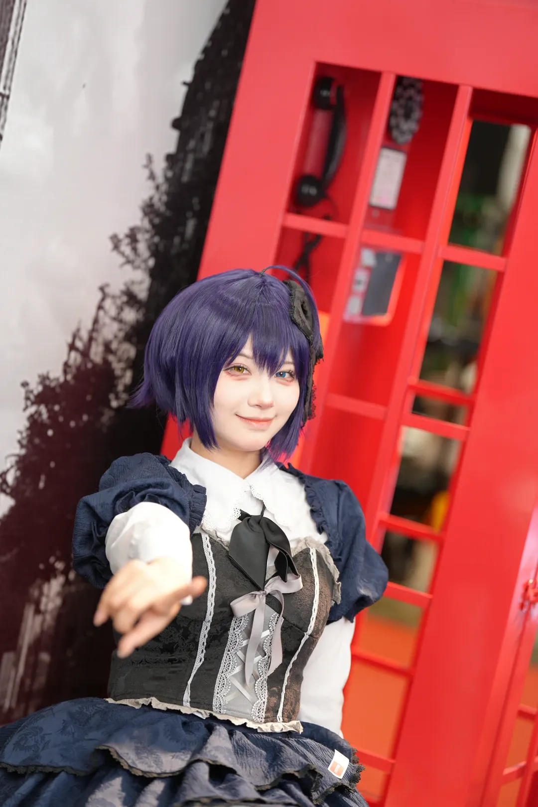 【六花cos】紅色電話亭前的英倫氛圍拍攝日 - 第 10 張