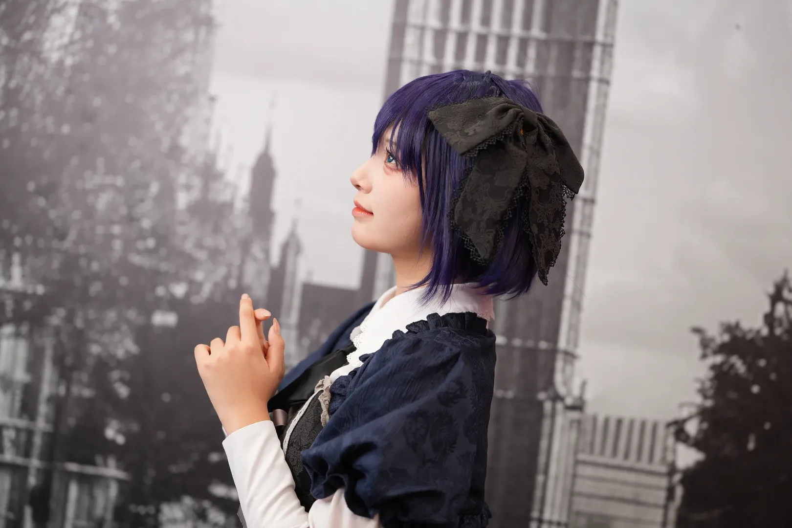 【六花cos】紅色電話亭前的英倫氛圍拍攝日 - 第 12 張