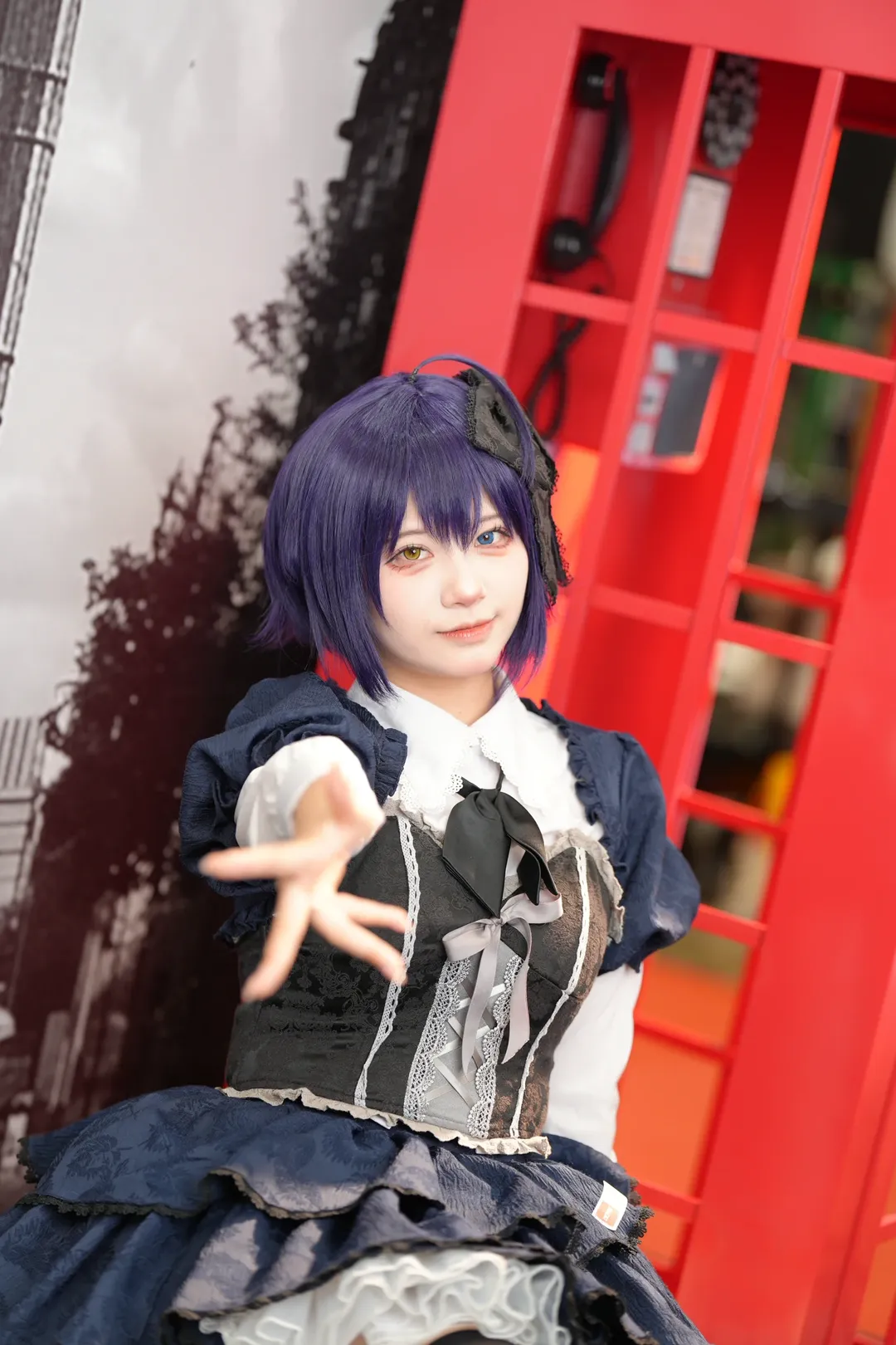 【六花cos】紅色電話亭前的英倫氛圍拍攝日 - 第 9 張