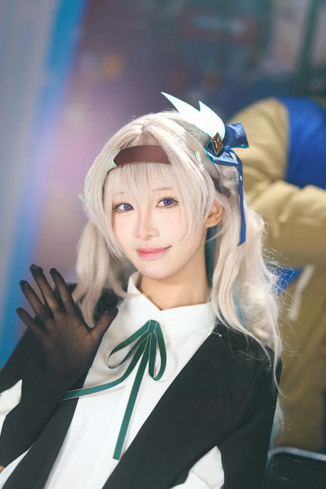 【流萤cos】崩坏星穹铁道西装造型，展现干练与反差美感 - 第 7 张