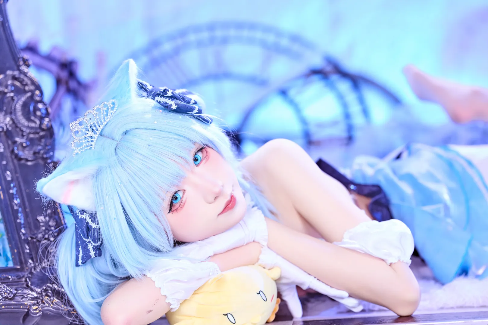 【Suzunami cosplay】Blue Healing Style of Azur Lane: Recreating the Atmospheric Charm - Image 2