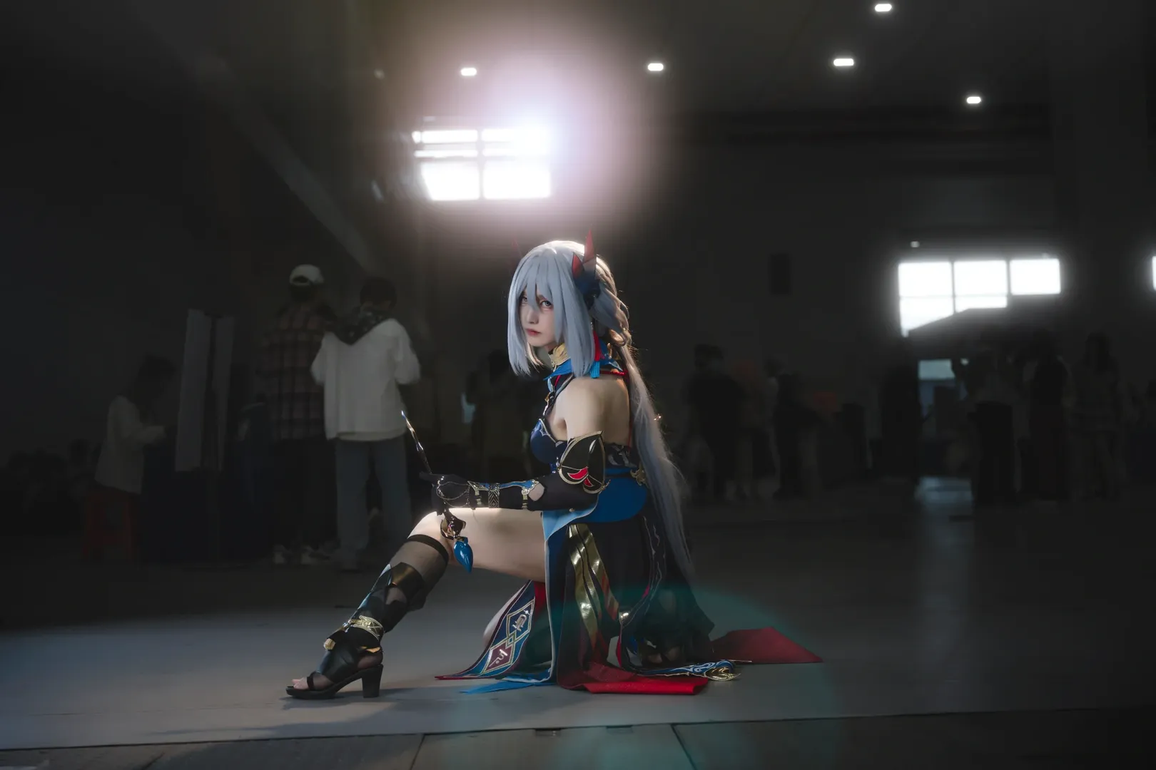 [Hanya cosplay] Backlit Convention Photos from Holiday Anime Expo: Not in Top Form, but Did My Best - Image 2