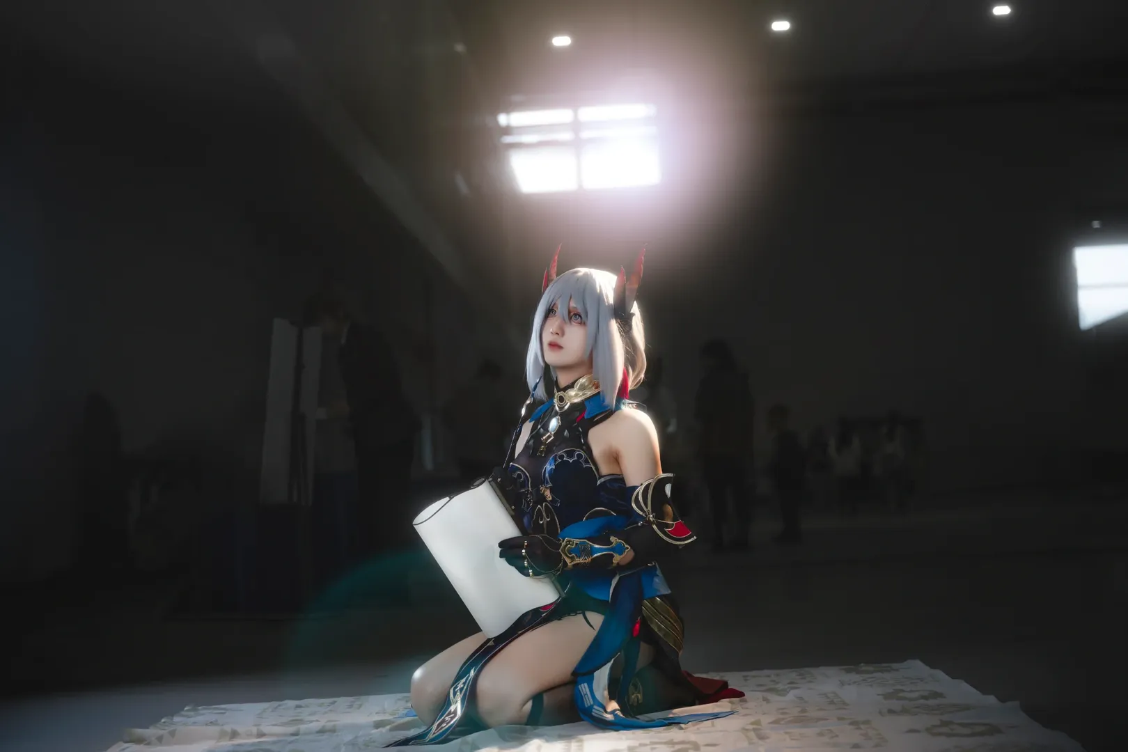 [Hanya cosplay] Backlit Convention Photos from Holiday Anime Expo: Not in Top Form, but Did My Best - Image 3