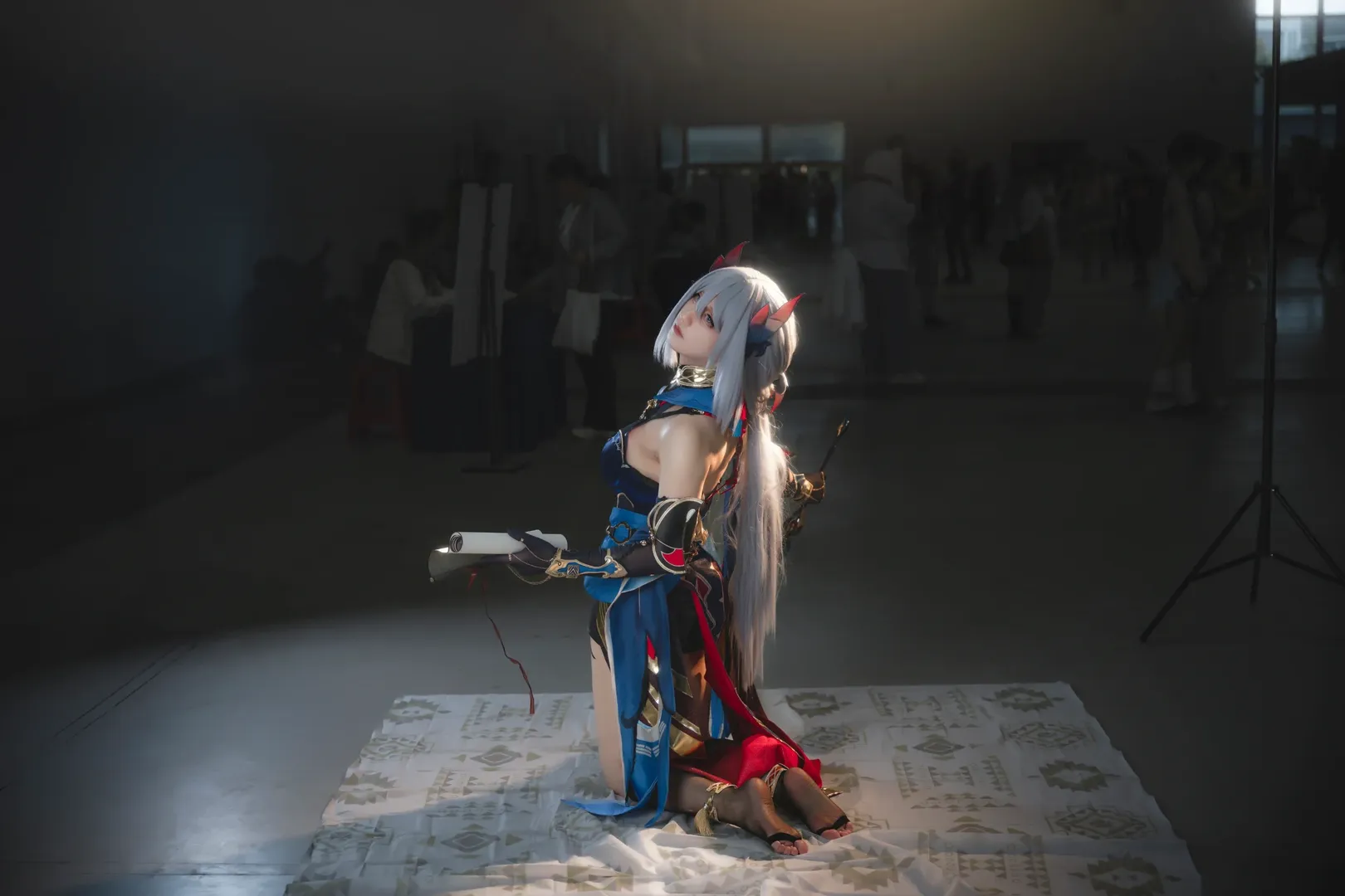 [Hanya cosplay] Backlit Convention Photos from Holiday Anime Expo: Not in Top Form, but Did My Best - Image 6