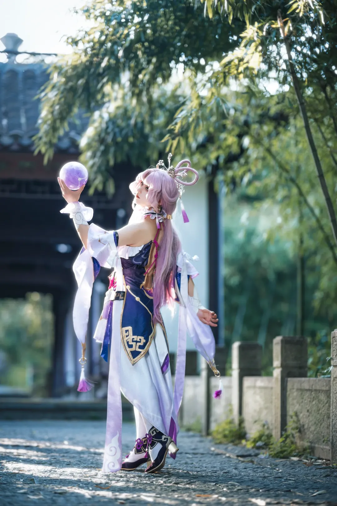 【符玄cos】本座的量子秘术，就在这竹林和光影之间 - 第 1 张