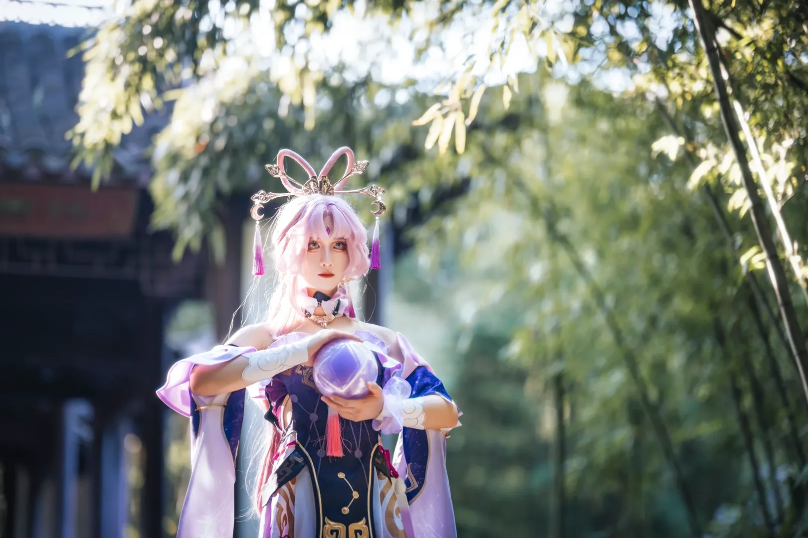 【符玄cos】本座的量子秘术，就在这竹林和光影之间 - 第 2 张