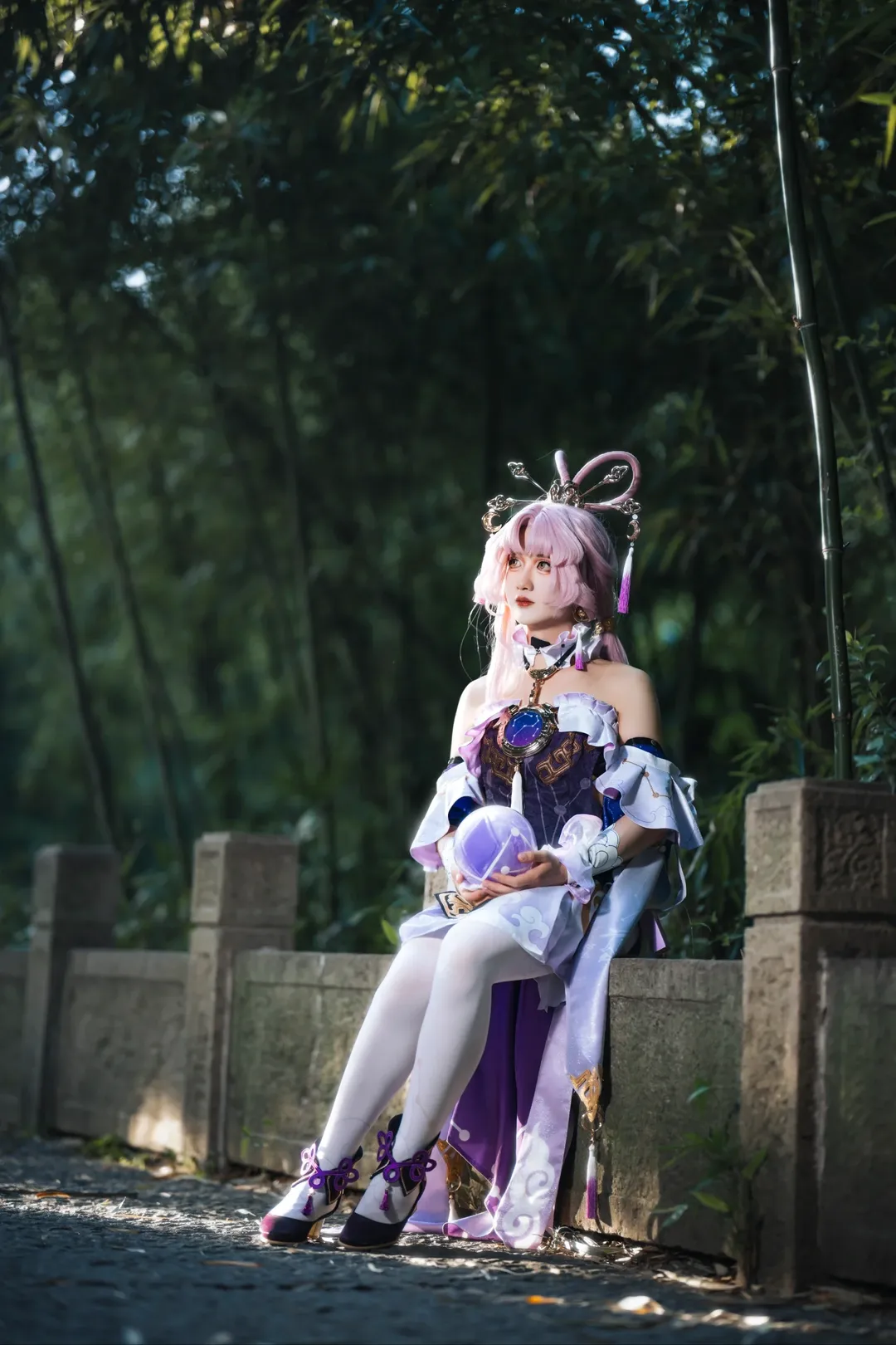 【符玄cos】本座的量子秘术，就在这竹林和光影之间 - 第 3 张