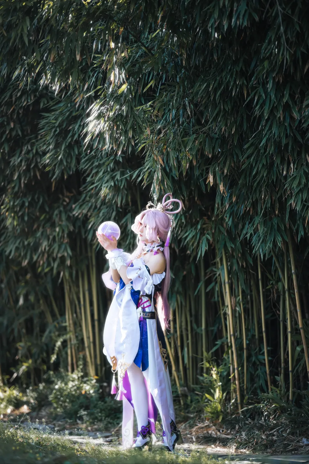 【符玄cos】本座的量子秘术，就在这竹林和光影之间 - 第 7 张