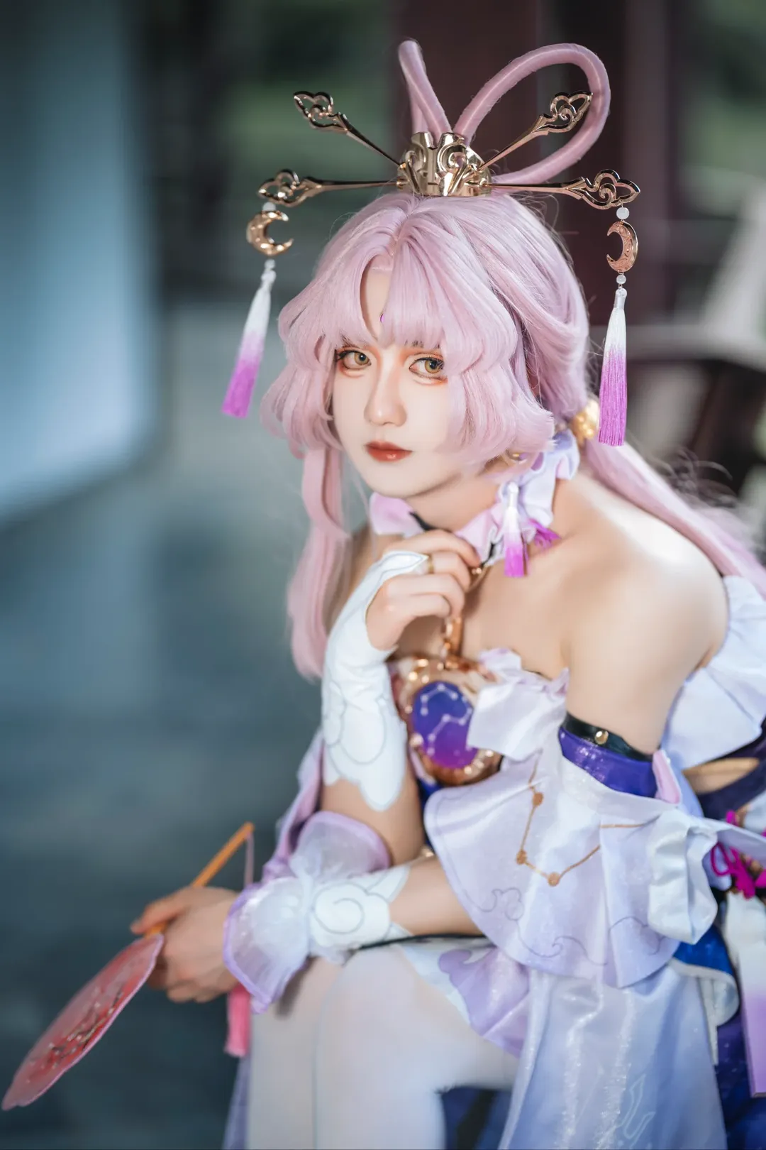 【符玄cos】崩坏星穹铁道，竹林古建间的仙侠气