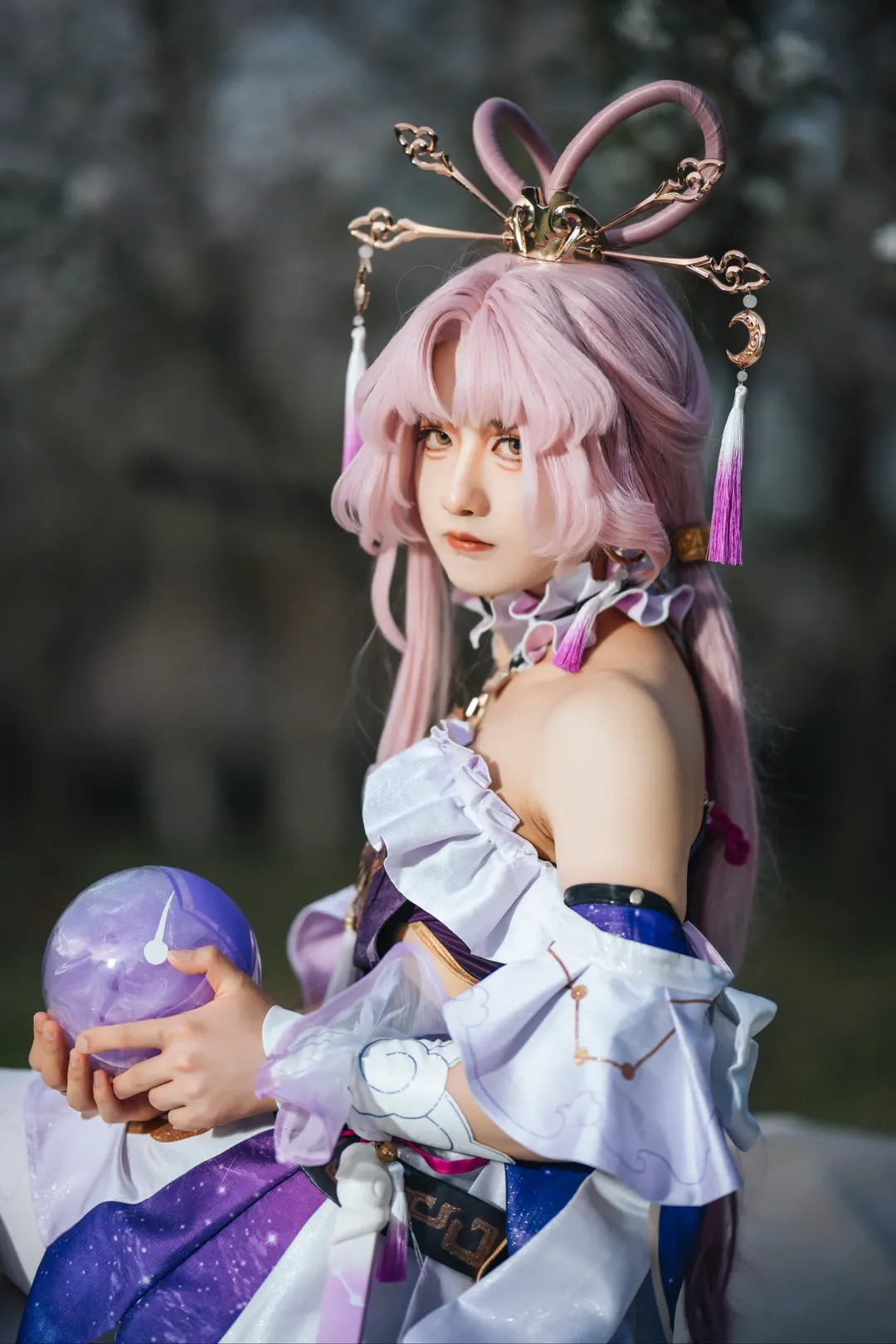 【符玄cos】崩坏星穹铁道，竹林古建间的仙侠气 - 第 4 张