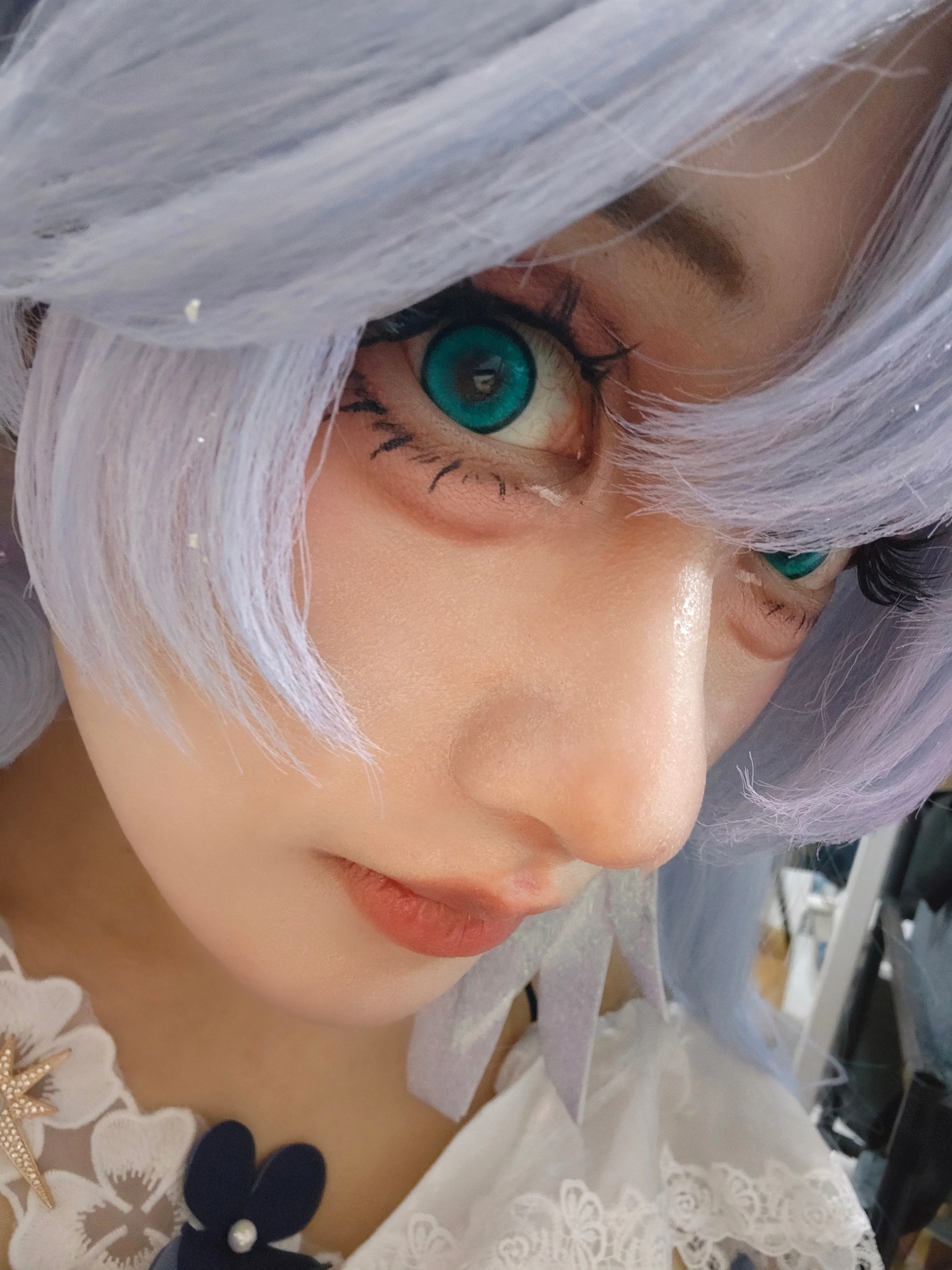 【知更鳥cos】崩壞星穹鐵道的天使，在影棚裡熱到融化 - 第 4 張