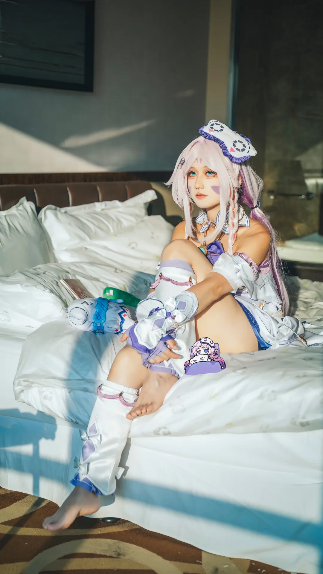 【茜特菈莉cos】原神里那位带着木桶和玩偶的可爱祭司