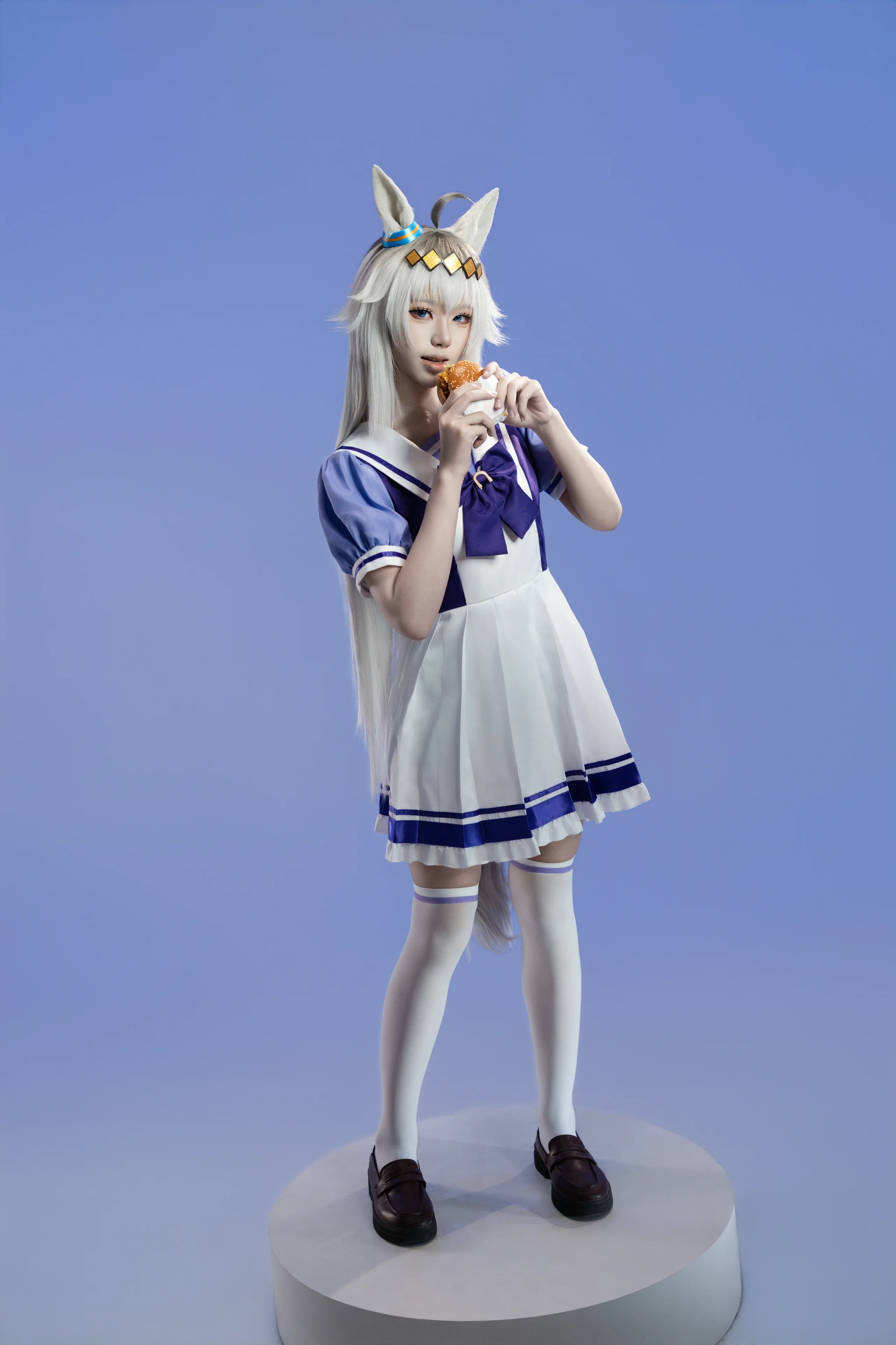 【小栗帽cos】赛马娘校服动作参考与可爱瞬间 - 第 7 张