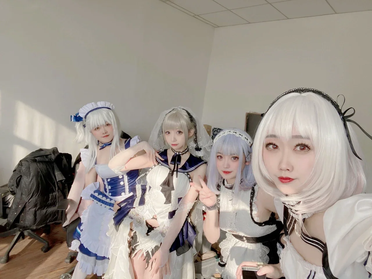 【フォーミダブル コスプレ】アズールレーン、おめかしお嬢様の4人合わせ撮影 - 5 枚目