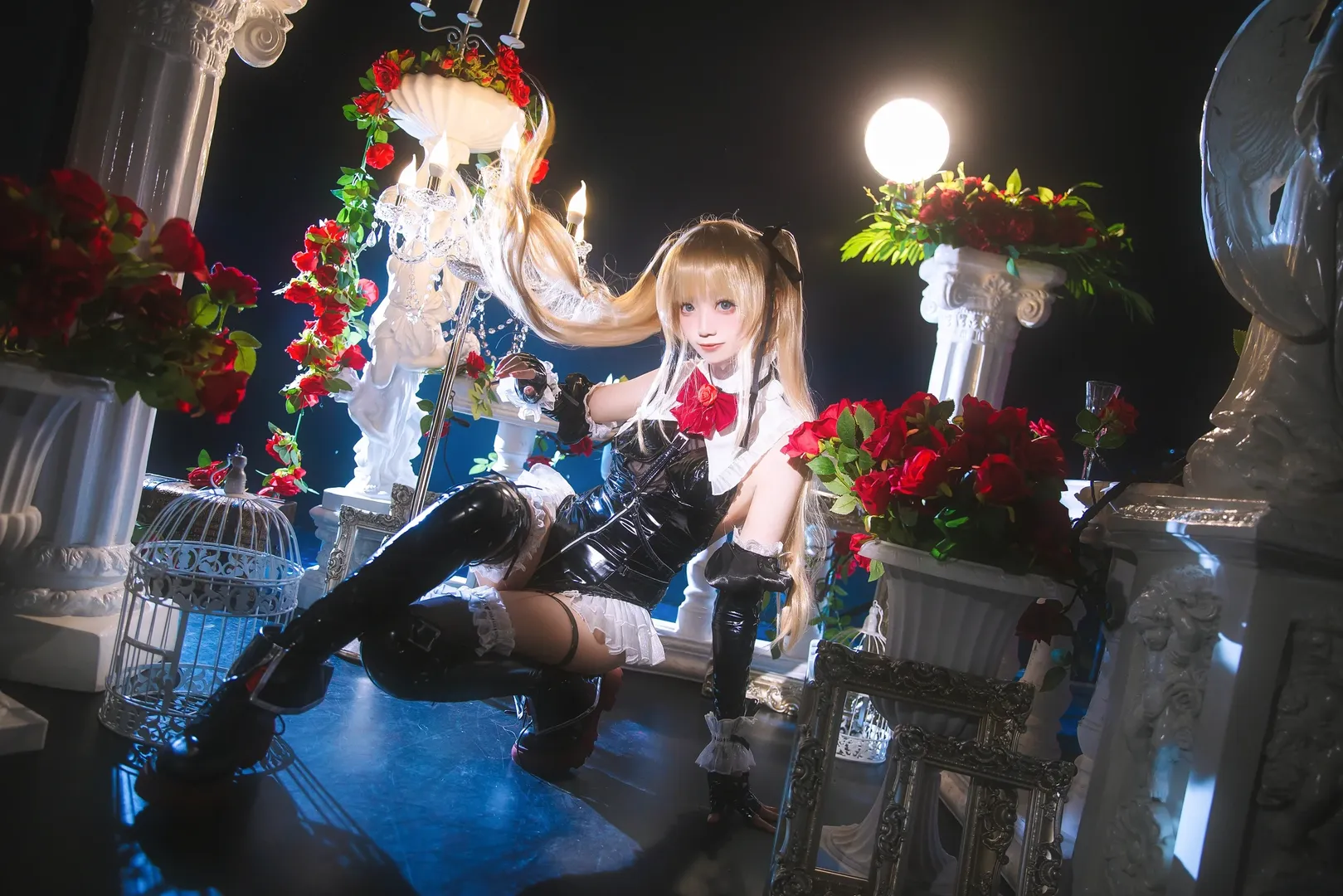[Marie Rose cosplay] Dead or Alive Shining Rose: Thorns and Red Roses in the Dark Night - Image 4